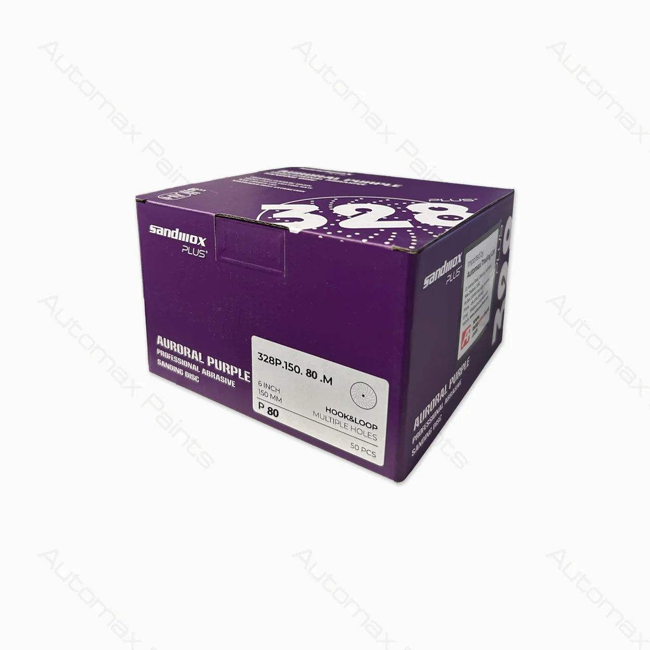 328 PLUS Purple Ceramic Film Disc H&L P80/50EA