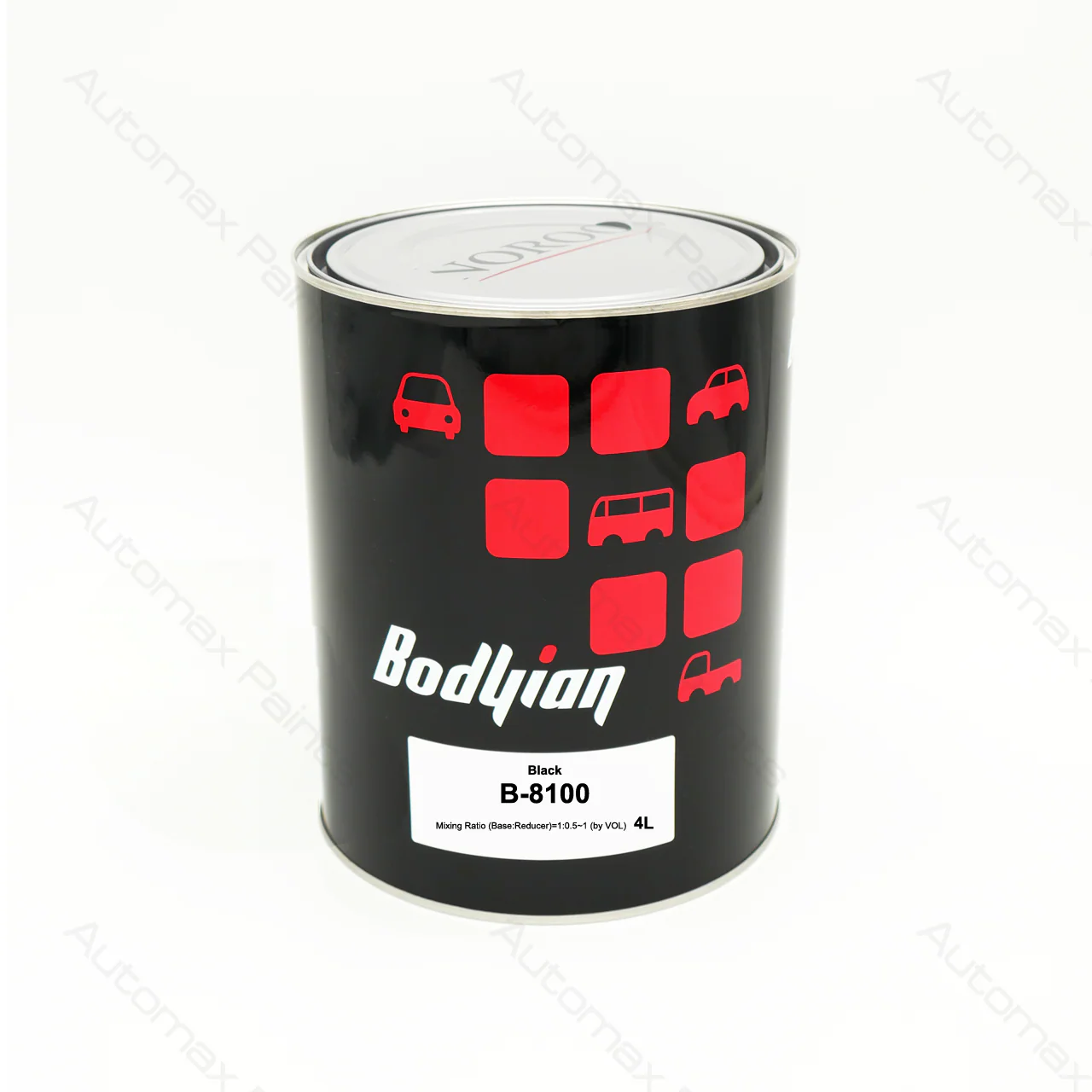 B-8100 Vivid Black 4Lt/Can
