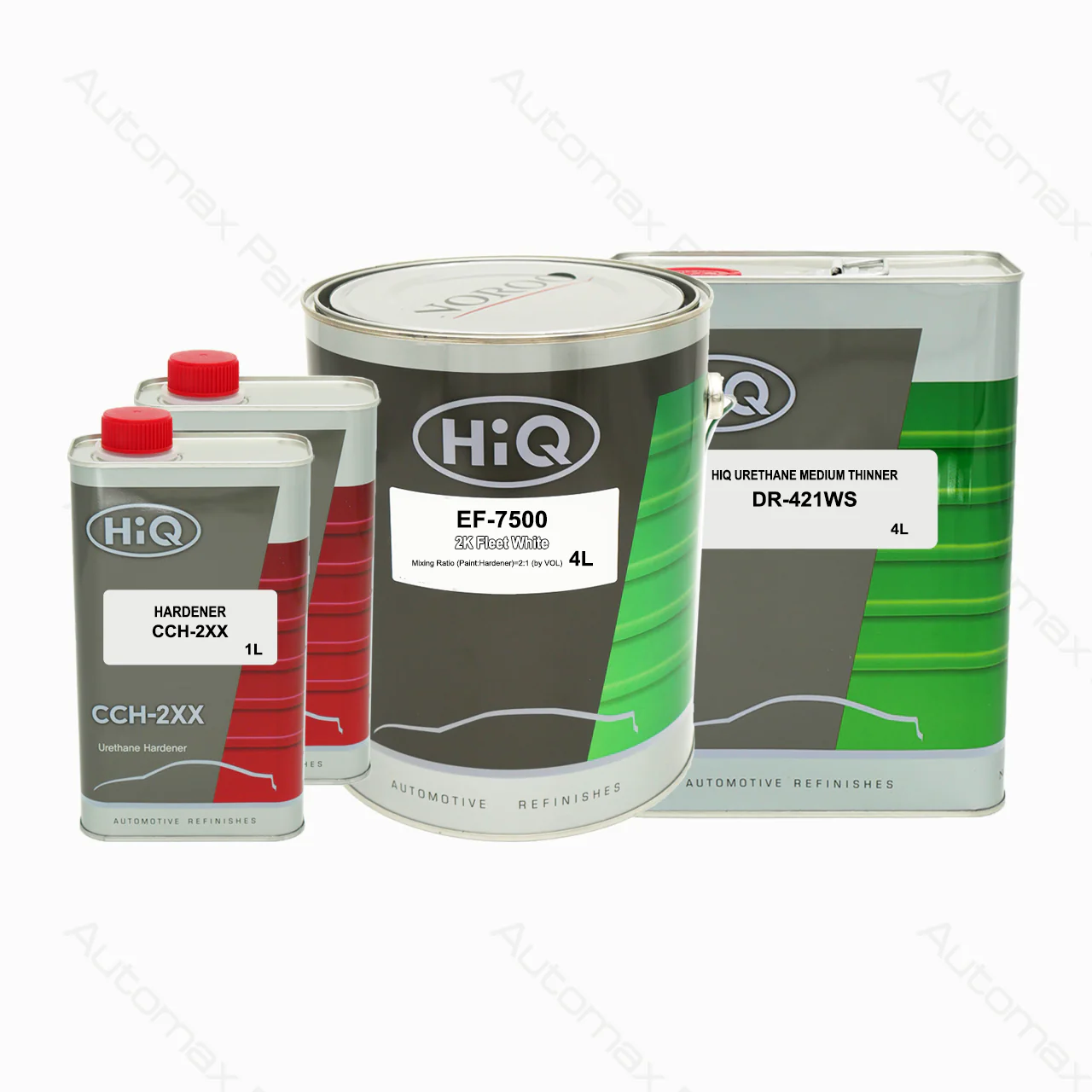 HiQ EF-7500 2K Fleet White Paint Kit 10L