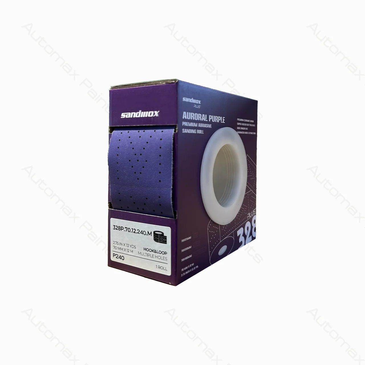 328 Plus PurpleCeramic Film Sanding Roll P240