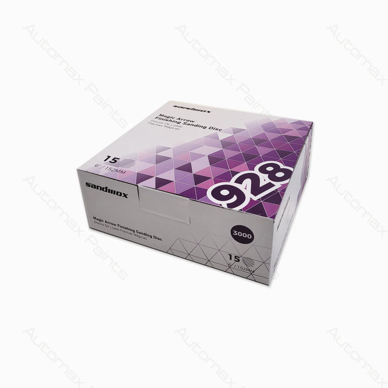 928 Magic Arrow Finishing Sanding Disc P3000 150mm/No-hole 1BOX (15EA)